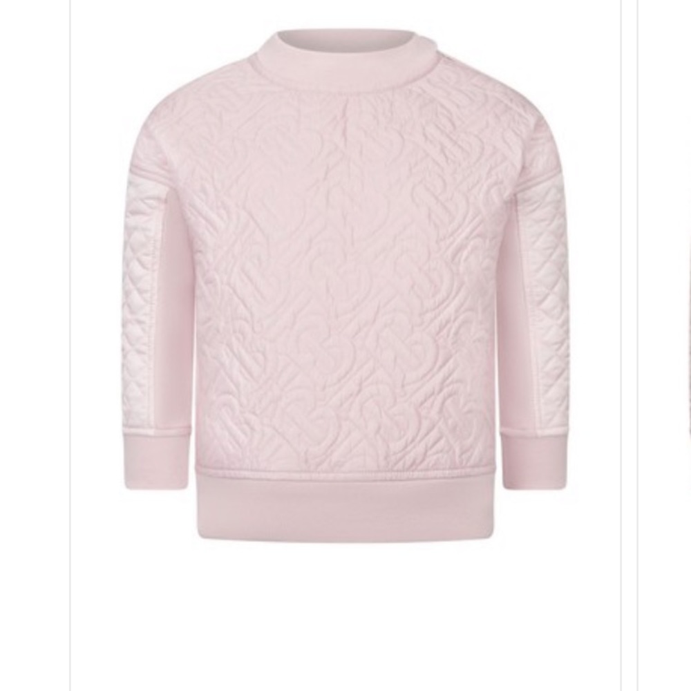 Burberry Monogram quilted sweatshirt